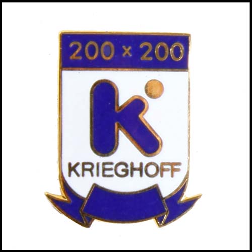 Krieghoff Achievement Badge 200 Straight (Blue)
