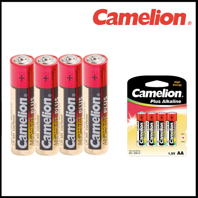 AA x 4 Camelion Plus Alkaline Batteries