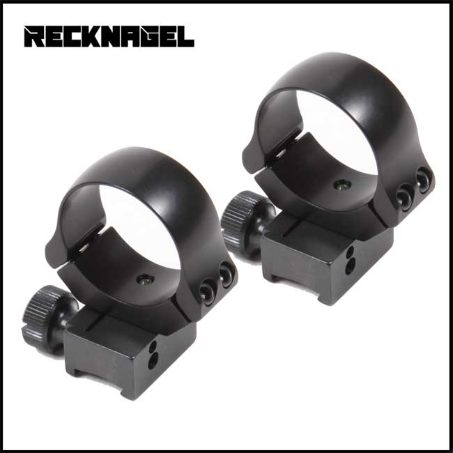 Recknagel 11mm Dovetail Ring Mounts 30mm [42230-0500]