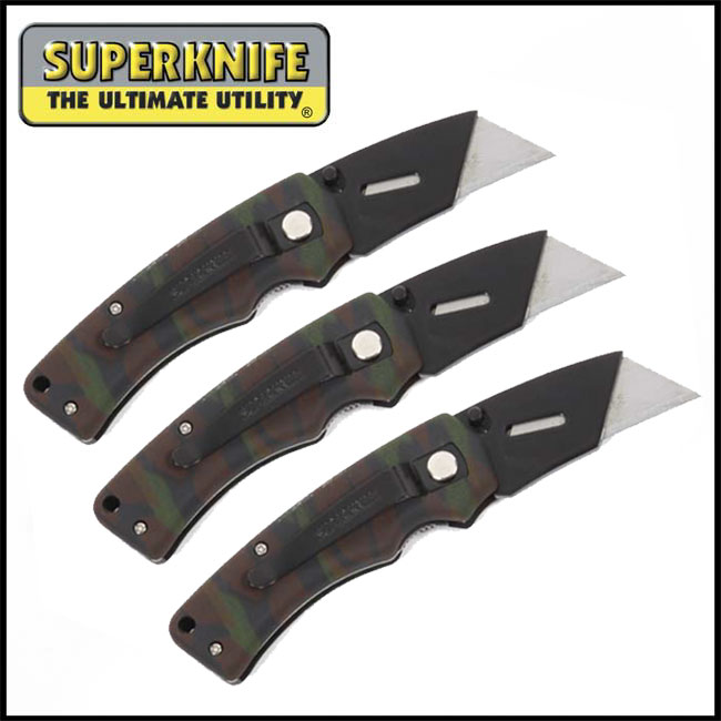 Superknife SK Edge Utility - Camo (3 for 1 Special Offer)