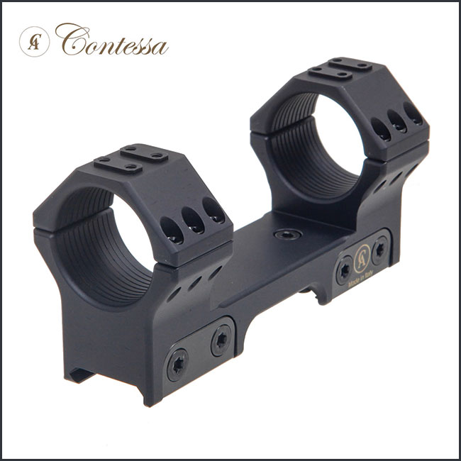 Contessa Tactical One Piece Fixed Picatinny Ring Mount - 30mm