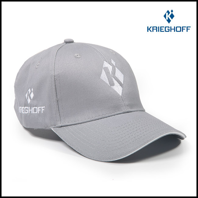 Krieghoff "K" Logo Cap Grey & White