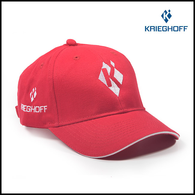Krieghoff "K" Logo Cap Red & White