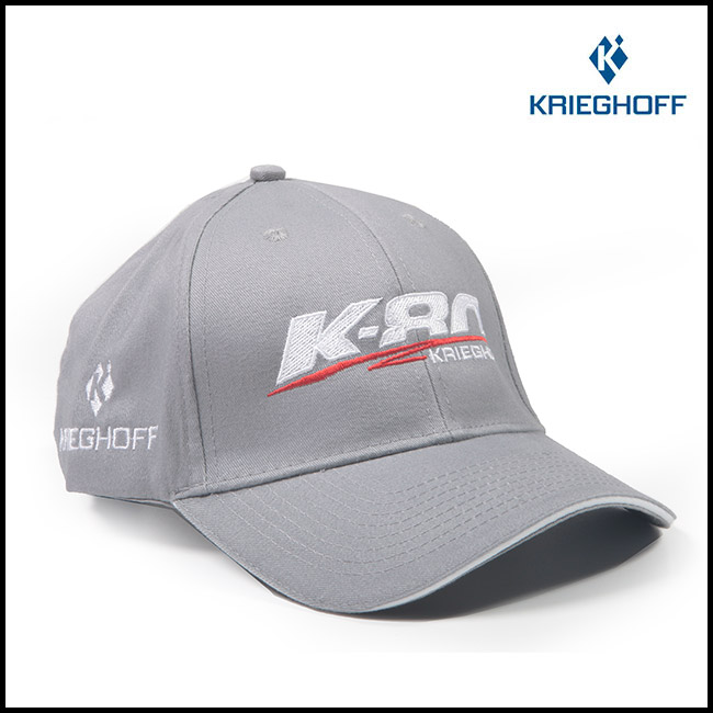 Krieghoff K-80 Sport Logo Cap Grey & White