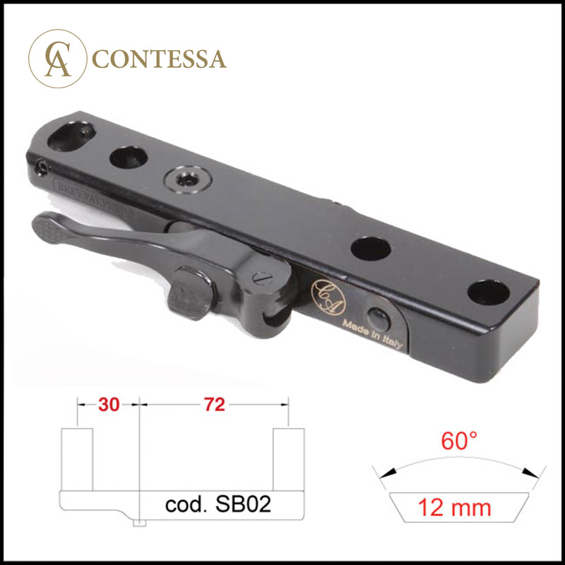 Contessa Quick Release Mount Base for Bolt Action (Base Only)