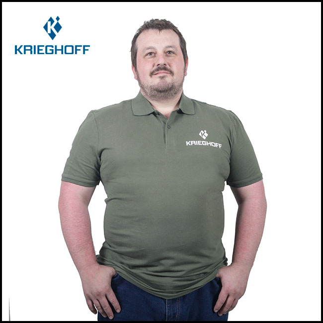 Krieghoff "K Logo" Polo Shirt - Olive
