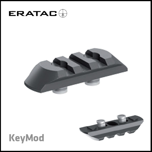 ERATAC KeyMod Picatinny Rail, 3 Slots [T4903-0010]