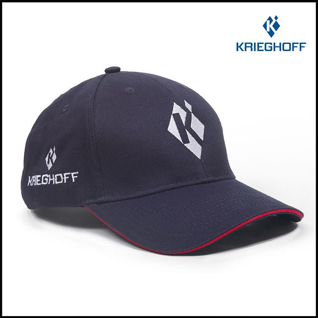 Krieghoff "K" Logo Cap Navy & Red
