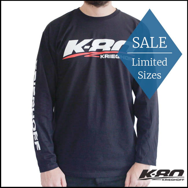 Krieghoff K-80 Sport Long Sleeved T-Shirt - Black (S)