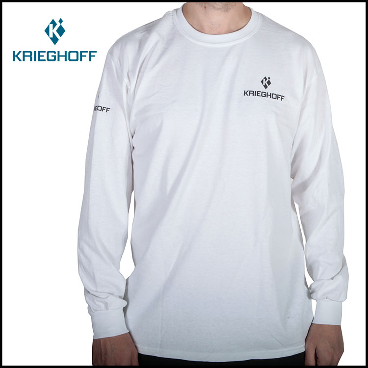 Krieghoff Ultra Cotton Long Sleeved T-Shirt - White