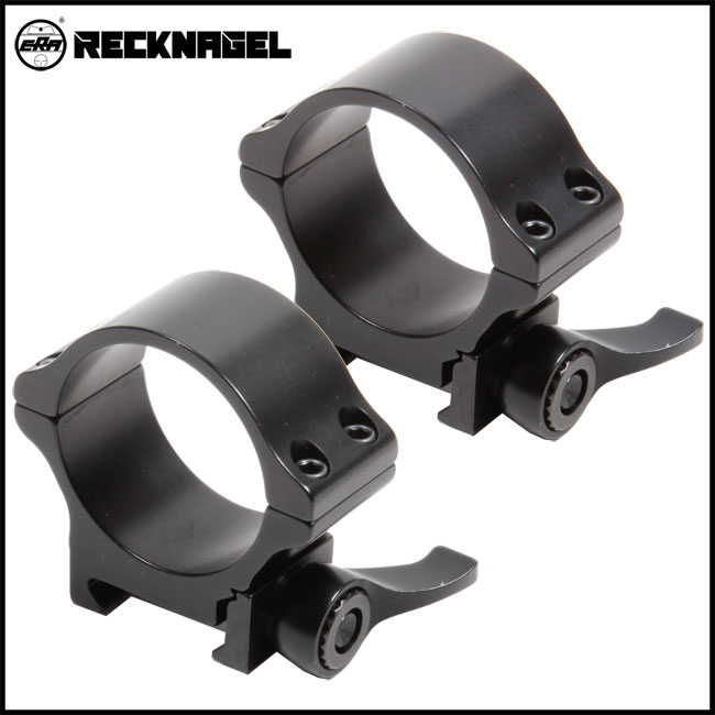 Recknagel QD Rings for Picatinny - 34mm (Various BH Options)