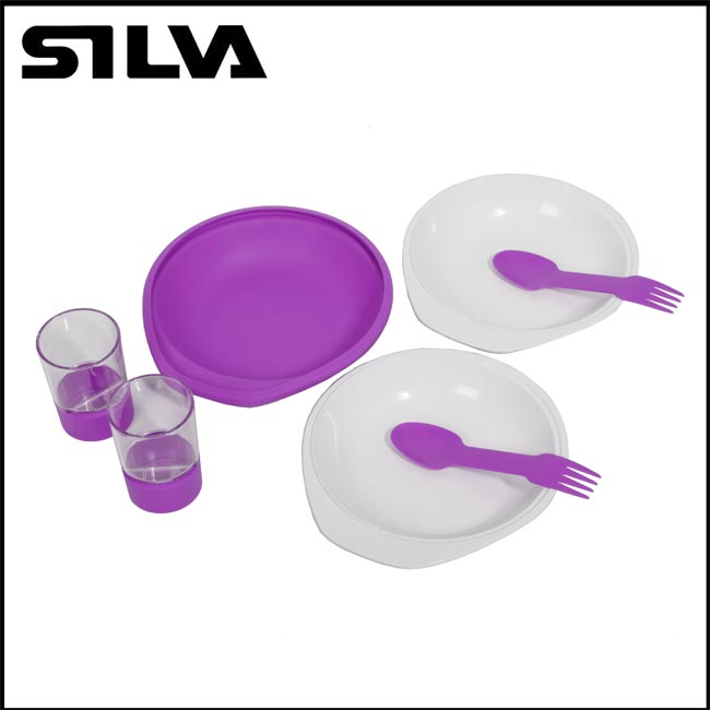 Silva Dine Duo Kit - Purple/White